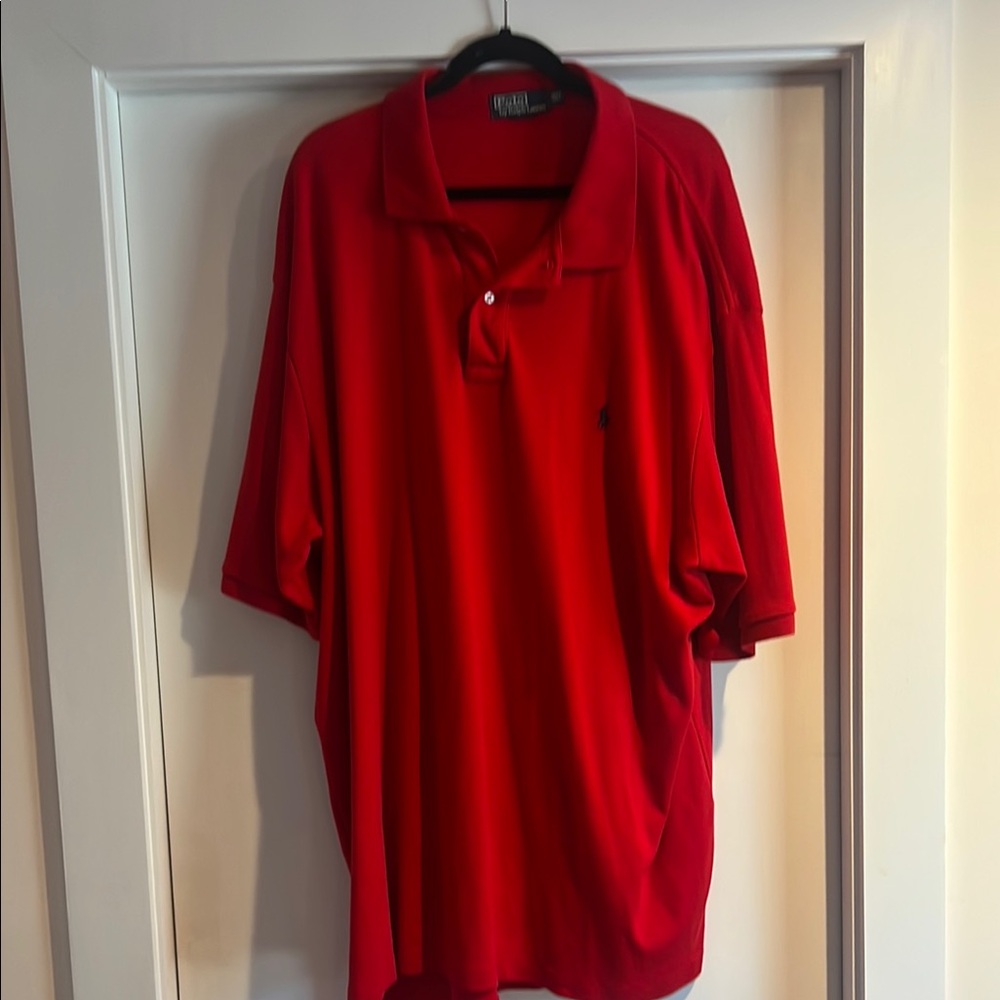 Polo by Ralph Lauren Men's Red Polo Shirt